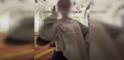 Camide uygunsuz video &ccedil;eken gen&ccedil; kadın serbest bırakıldı