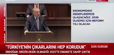 Cumhurbaşkanı Erdoğan "Masada olmayanın men&uuml;de olduğu bir d&ouml;nemdeyiz" dedi