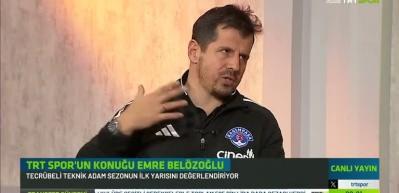 Emre Bel&ouml;zoğlu'dan İrfan Can Kahveci a&ccedil;ıklaması: "T&uuml;rkiye'nin en iyisi"