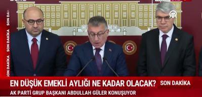 En d&uuml;ş&uuml;k emekli aylığı 20 bin TL'ye y&uuml;kseldi