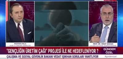 Geleceğim Meslekte programının detaylarını Bakan Vedat Işıkhan a&ccedil;ıkladı