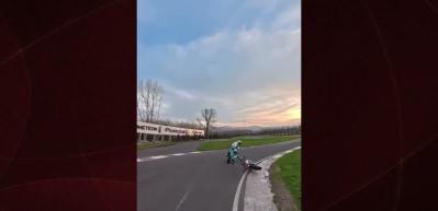 Kenan Sofuoğlu'nun oğlu Zayn ge&ccedil;irdiği kaza ile herkesi korkuttu