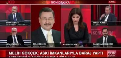 Melih G&ouml;k&ccedil;ek: Mansur Yavaş'ı 6 ay &ouml;nce uyardım, anlamadıkları i&ccedil;in Ankara'yı susuz bıraktılar
