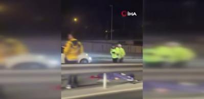 Merter'de feci kaza! Motosikletli yaşamını yitirdi