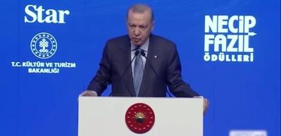 Cumhurbaşkanı Erdoğan: K&uuml;lt&uuml;rel bir &ccedil;&ouml;lleşme t&uuml;m d&uuml;nyayı etkisi altına alıyor