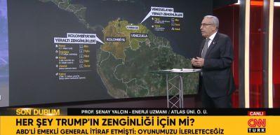 Prof. Dr. Şenay Yal&ccedil;ın Trump'ın tehdit ettiği &uuml;lkeyi işaret etti : Venezuela'dan daha zengin
