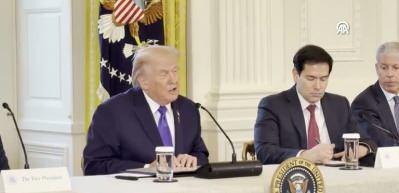 Trump Venezuela ve İran i&ccedil;in konuştu