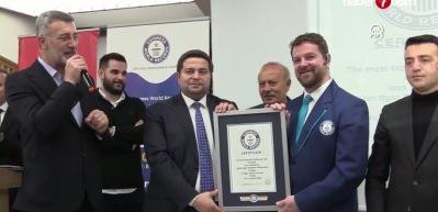T&uuml;rkiye'den Guiness Rekorlar Kitabı'na giren bal satışı!