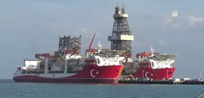 T&uuml;rkiye'nin yeni sondaj gemileri &Ccedil;ağrı Bey ve Yıldırım ilk g&ouml;revlerine hazırlanıyor