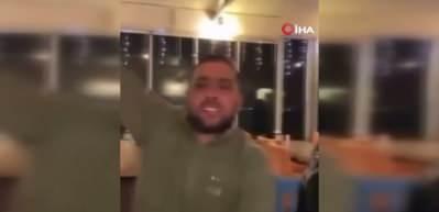 Yeni yıl dileğinde bulunan gen&ccedil; adamın &ouml;ld&uuml;r&uuml;ld&uuml;ğ&uuml; anlar y&uuml;rekleri dağladı