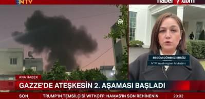 ABD y&ouml;netimi, Gazze'de ateşkes s&uuml;recinin ikinci aşamasının başladığını a&ccedil;ıkladı