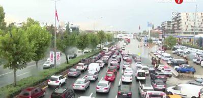 Ankara&rsquo;da trafik sorunu her ge&ccedil;en g&uuml;n b&uuml;y&uuml;yor