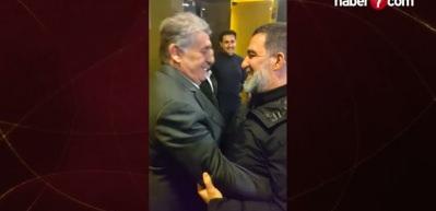 Serdal Adalı, Arda Turan ve Emre Bel&ouml;zoğlu T&Uuml;GVA etkinliğinde sohbet etti