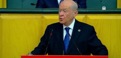 MHP lideri Bah&ccedil;eli'den Suriye'deki operasyonlar "SDG'nin g&uuml;&ccedil;l&uuml; olmadığını g&ouml;sterdi" dedi