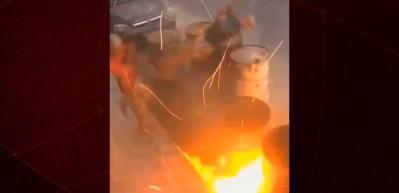 Brezilya'da gaz kontrol&uuml;n&uuml; &ccedil;akmakla yapan gen&ccedil;lerin hazin sonu!