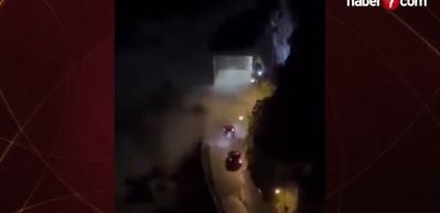 Dalgalar yolu, &ccedil;ığ adamı yuttu! İtalya ve ABD'de korku dolu anlar kamerada