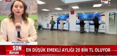  En d&uuml;ş&uuml;k emekli maaşı 20 bin TL oldu!