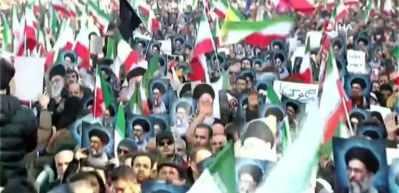 İran dini lideri Hamaney rejim yanlısı protestoları ABD'ye uyarı olarak nitelendirdi