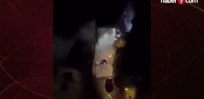 İtalya'nın Calabria b&ouml;lgesinde fırtına ve dev dalgalar ara&ccedil;ları s&uuml;r&uuml;kledi