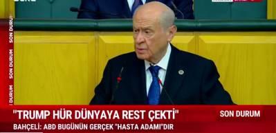 MHP lideri Bah&ccedil;eli İran'daki siyonist ve emperyalist kuşatmaya dikkat &ccedil;ekti