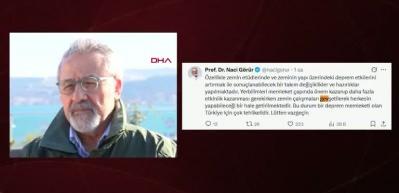 Naci G&ouml;r&uuml;r 'Deprem &uuml;lkesi T&uuml;rkiye i&ccedil;in &ccedil;ok tehlikeli' diyerek uyardı: L&uuml;tfen vazge&ccedil;in!