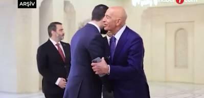 Suriye Cumhurbaşkanı Ahmed Şara, ABD&rsquo;nin Suriye &Ouml;zel Temsilcisi Thomas Barrack ile Şam&rsquo;da g&ouml;r&uuml;şt&uuml;