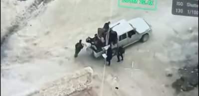 Suriye'deki ter&ouml;ristlerin ka&ccedil;ış g&ouml;r&uuml;nt&uuml;leri ortaya &ccedil;ıktı