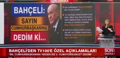 Bah&ccedil;eli: Cumhurbaşkanı&rsquo;na dedim ki: Neden siz beşinci olmuyorsunuz?