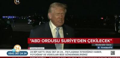 ABD ordusu Suriye'den tamamen &ccedil;ekilecek
