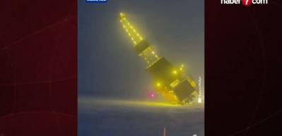 ABD'nin Alaska eyaletinde petrol sondaj platformu devrildi