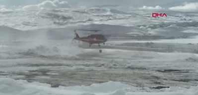 Ambulans helikopter 1 g&uuml;nl&uuml;k bebek i&ccedil;in havalandı