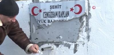 Ankara'da şehit hayratına &ccedil;irkin saldırı: Ailesi tehdit edildiklerini iddia etti