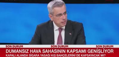 Bakan Memişoğlu a&ccedil;ıkladı: Sigara i&ccedil;ilen alanlara d&uuml;zenleme geliyor