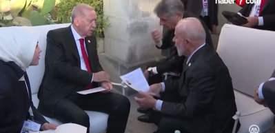 Cumhurbaşkanı Erdoğan, Brezilya Devlet Başkanı ile g&ouml;r&uuml;şt&uuml;