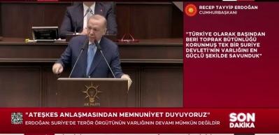 Cumhurbaşkanı Erdoğan'dan bayrağımıza yapılan saldırıya tepki!