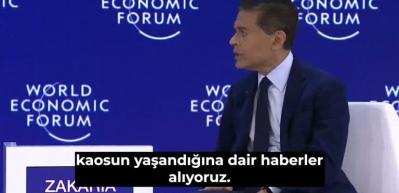 İsrail Cumhurbaşkanı Herzog Davos'ta Suriye hakkında a&ccedil;ıklamalarda bulundu