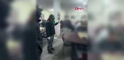 Kahvehande ter&ouml;r propogandası yapan ş&uuml;pheli yakalandı