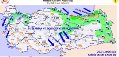 Meteoroloji Fırtına ve sağanak konusunda 3 ili uyardı