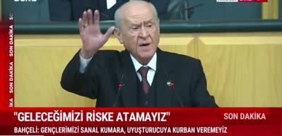 MHP lideri Bah&ccedil;eli Gazze'de kurulacak barış komisyonuna Cumhurbaşkanı Erdoğan başkanlık etmeli dedi