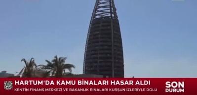 Sudan&rsquo;da &ccedil;atışmaların yıktığı Hartum&rsquo;da sembol binalar harabeye d&ouml;nd&uuml;