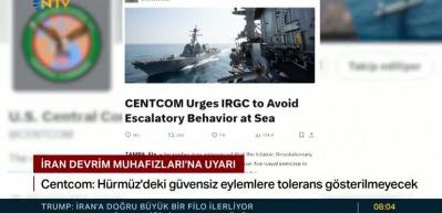 ABD'den İran'a H&uuml;rm&uuml;z Boğazı'ndaki askeri faaliyetleri konusunda "g&uuml;venlik uyarısı"