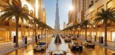 Birleşik Arap Emirlikleri, Dubai kentinde d&uuml;nyanın ilk "Altın Sokağı"nı inşa edecek