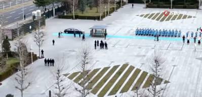 Cumhurbaşkanı Erdoğan, Nijerya Cumhurbaşkanı Tinubu&rsquo;yu t&ouml;renle karşıladı