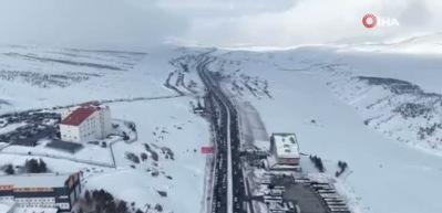 Erciyes hafta sonu 320 bin kişiyi ağırladı