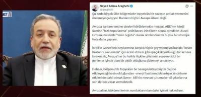 İran&rsquo;dan AB&rsquo;ye rest: Devrim Muhafızları kararı stratejik bir felaket