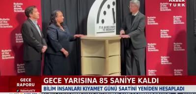 Kıyamet g&uuml;n&uuml; saati g&uuml;ncellendi!
