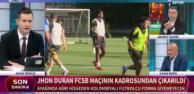 Fenerbah&ccedil;e'de Jhon Duran B&uuml;kreş kafilesine dahil edilmedi