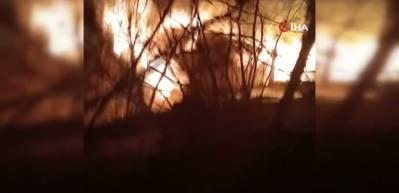 Ordu'da ş&uuml;pheli &ouml;l&uuml;m! İtfaiye ekipleri yanan evin bah&ccedil;esinde asılı halde buldu