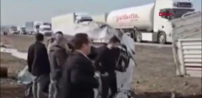 Ortalık savaş alanına d&ouml;nd&uuml;! Nusaybin-Cizre yolunda can pazarı