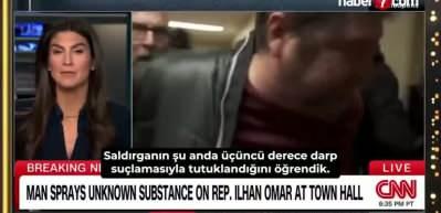 Somali asıllı Temsilciler Meclisi &uuml;yesi Omar'a Minneapolis'te saldırı